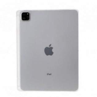 Cover iPad Pro 11" (2022) Gennemsigtig Silikone Penholder