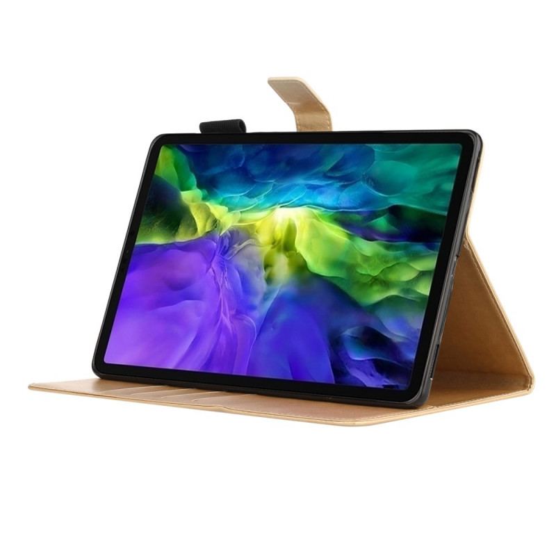 Flip Cover iPad Pro 11" (2022) Blomster