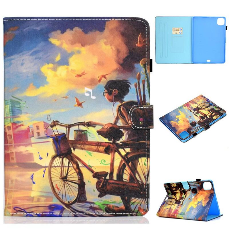 Flip Cover iPad Pro 11" (2022) Cykel Kunst