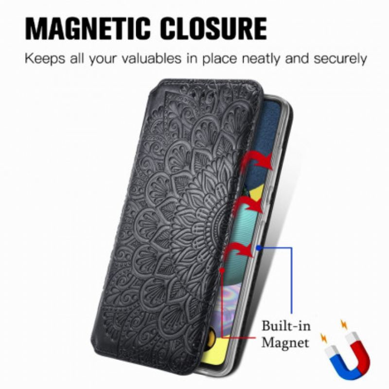 Cover Samsung Galaxy A51 5G Flip Cover Mandala