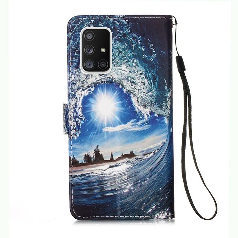 Flip Cover Samsung Galaxy A51 5G Elsker Bølgen