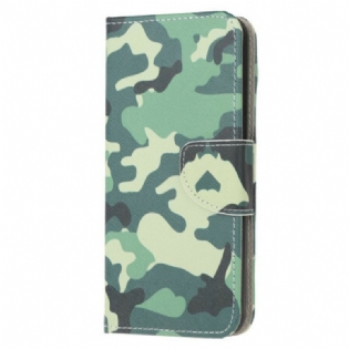 Flip Cover Samsung Galaxy A51 5G Militær Camouflage