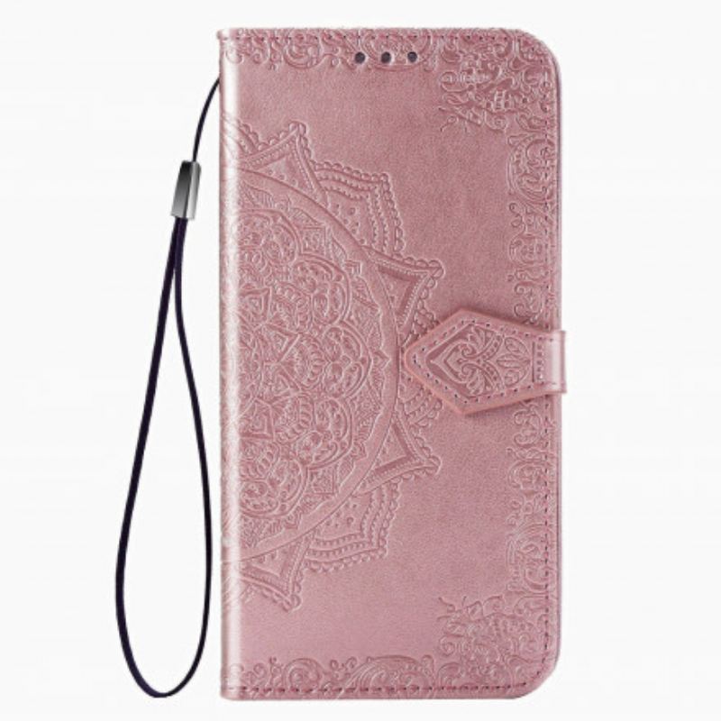 Læder Cover Samsung Galaxy A51 5G Mandala Middelalder