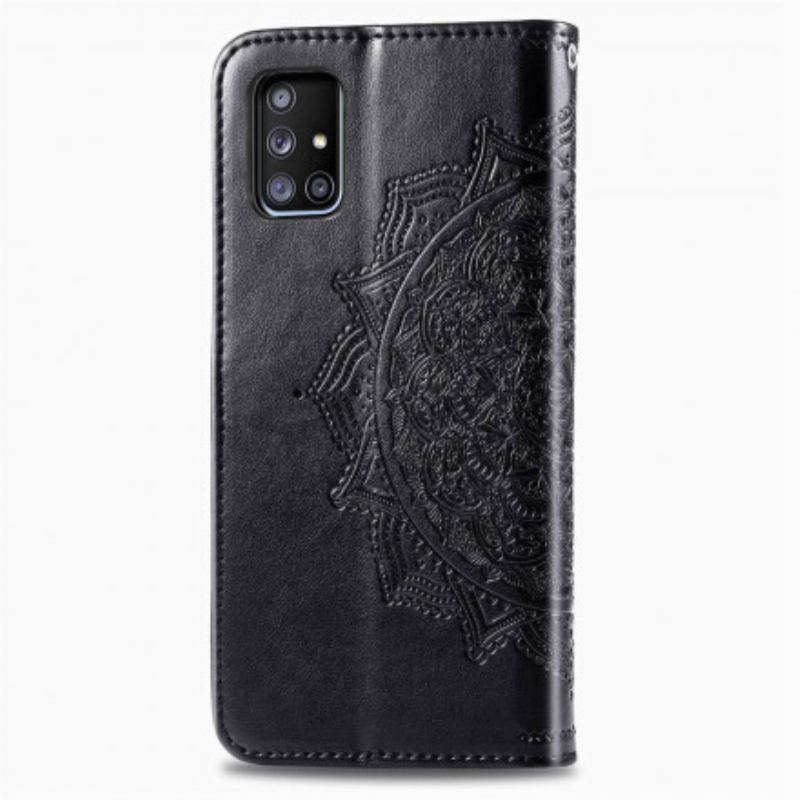 Læder Cover Samsung Galaxy A51 5G Mandala Middelalder