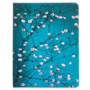 Flip Cover iPad Pro 12.9" (2020) Sakura Træ Print Mønster