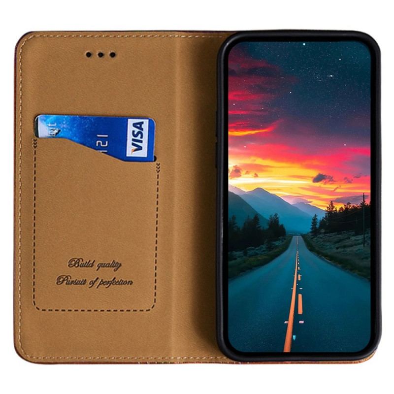 Cover Oppo Reno 7 Flip Cover Vintage Kunstlæder