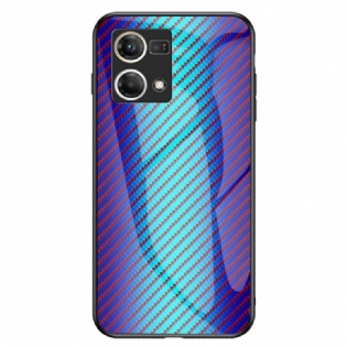 Cover Oppo Reno 7 Kulfiber Hærdet Glas