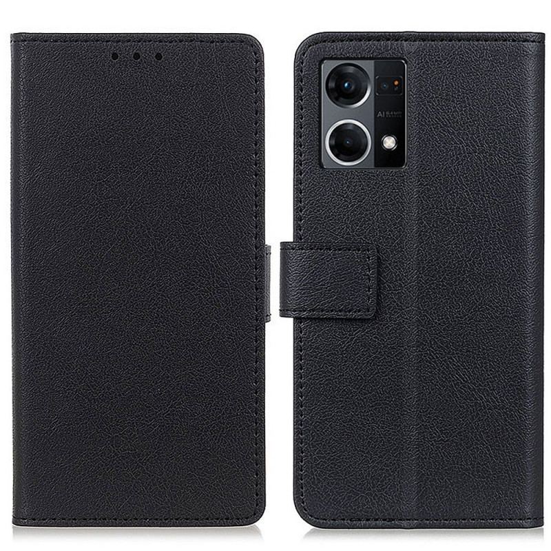 Flip Cover Oppo Reno 7 Klassisk