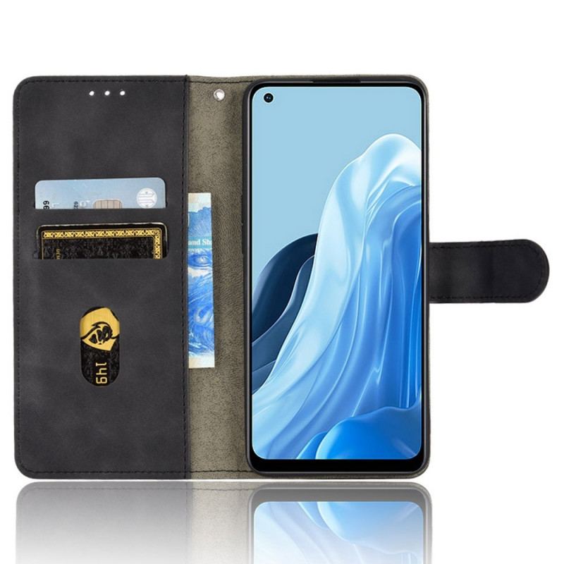 Flip Cover Oppo Reno 7 Med Snor Strappy Skin-touch