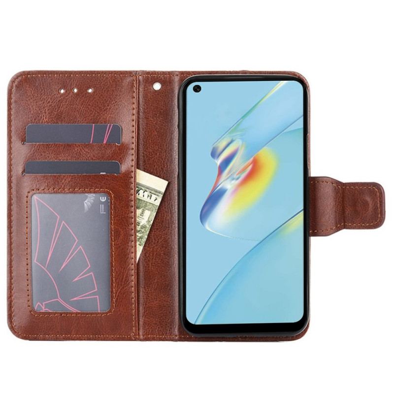 Flip Cover Oppo Reno 7 Vintage Kunstlæder