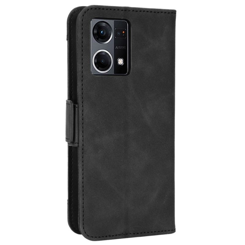 Læder Cover Oppo Reno 7 Multi-card Premier Class