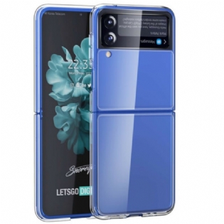 Cover Samsung Galaxy Z Flip 3 5G Flip Cover Gennemsigtig