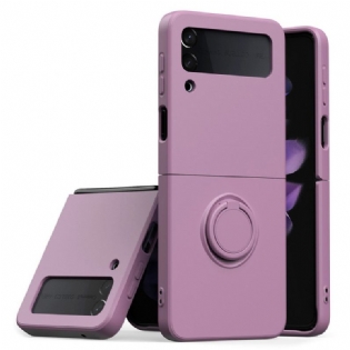 Cover Samsung Galaxy Z Flip 3 5G Flip Cover Par Med Ring-support