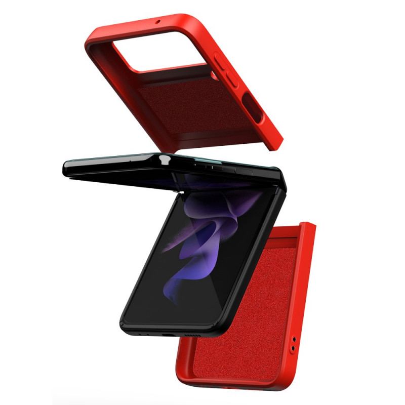 Cover Samsung Galaxy Z Flip 3 5G Flip Cover Par Med Ring-support