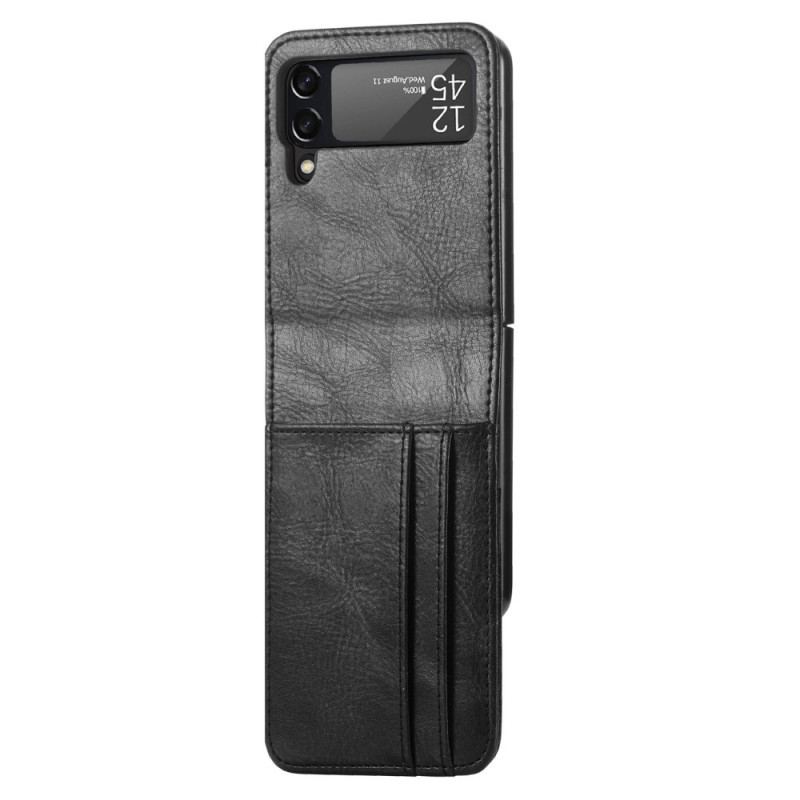 Cover Samsung Galaxy Z Flip 3 5G Punge Etui Flip Cover Stil Læder Pung