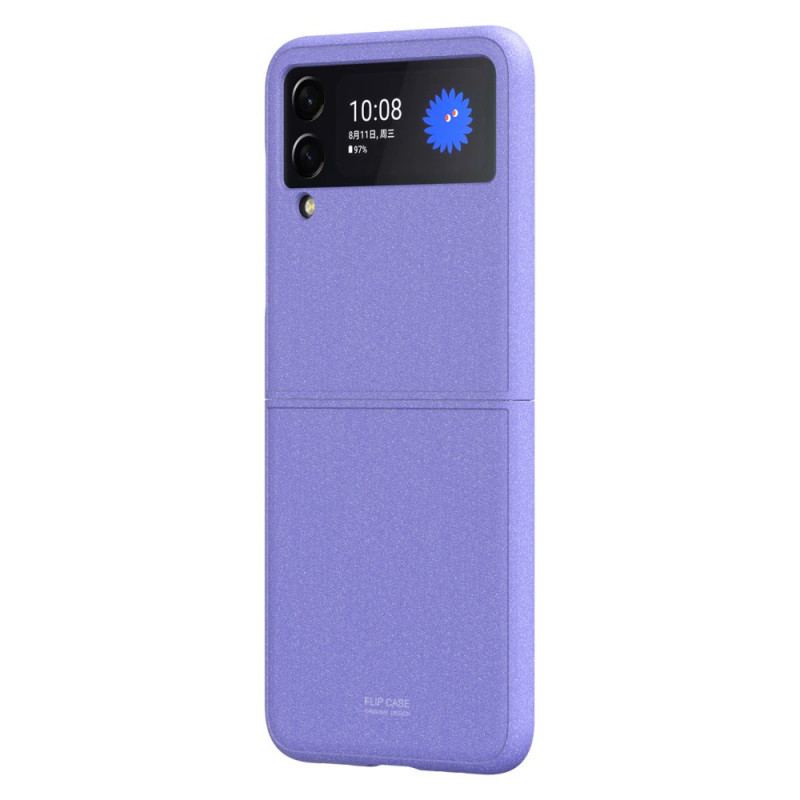 Cover Samsung Galaxy Z Flip 3 5G Flip Cover Sandblæsning Stil