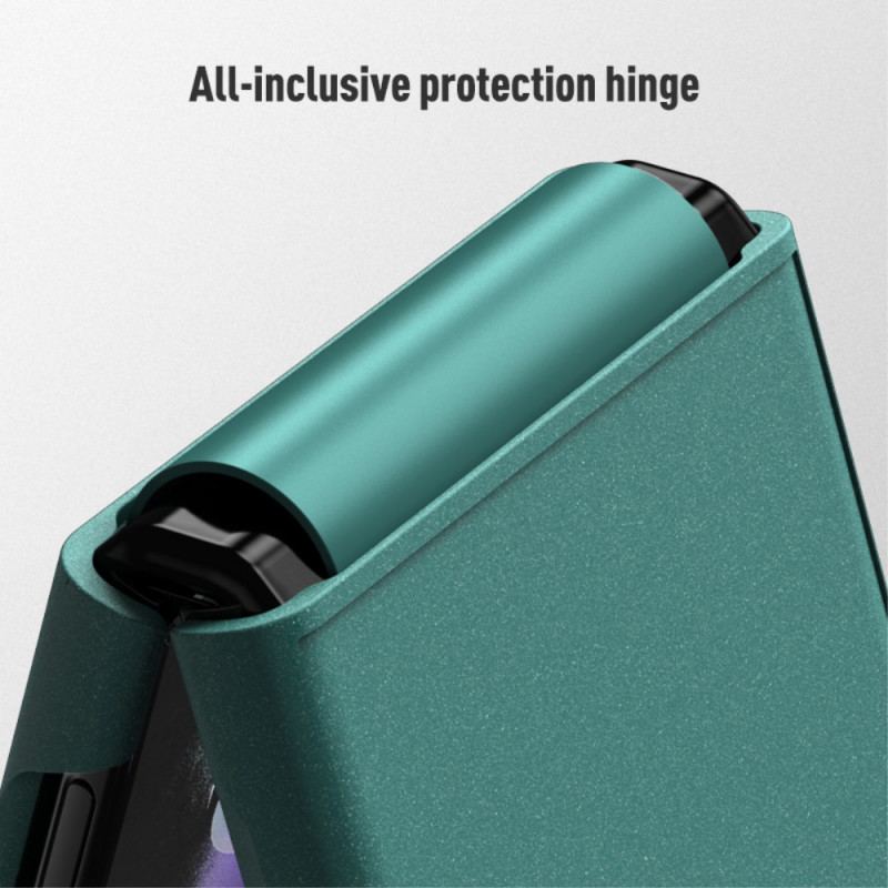 Cover Samsung Galaxy Z Flip 3 5G Flip Cover Sandblæsning Stil