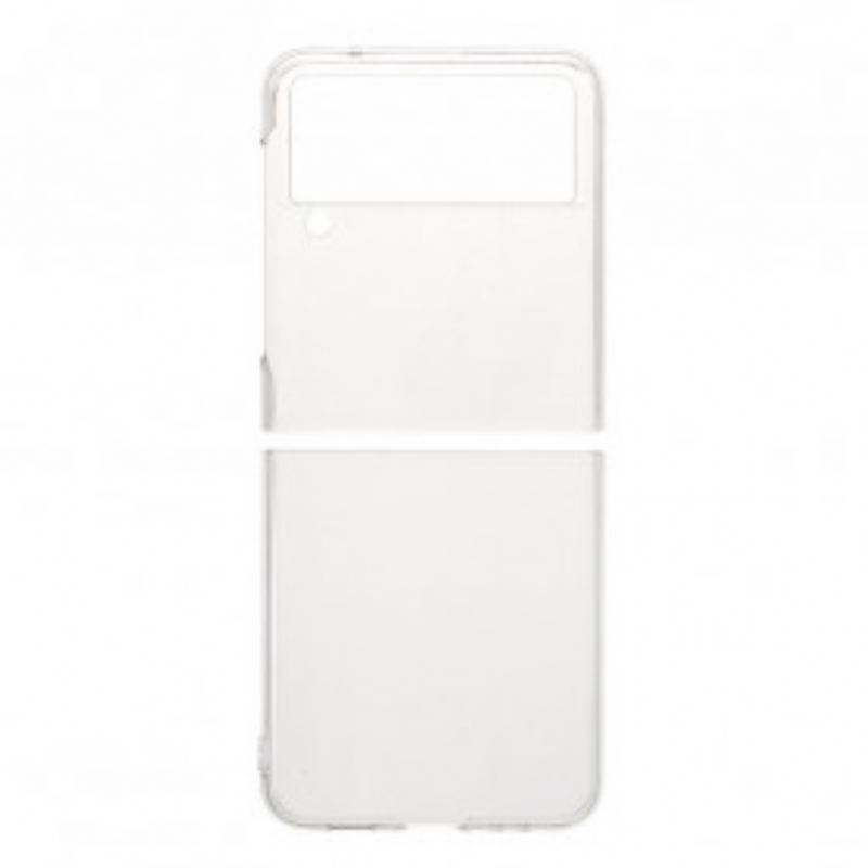 Mobilcover Samsung Galaxy Z Flip 3 5G Flip Cover Gennemsigtig