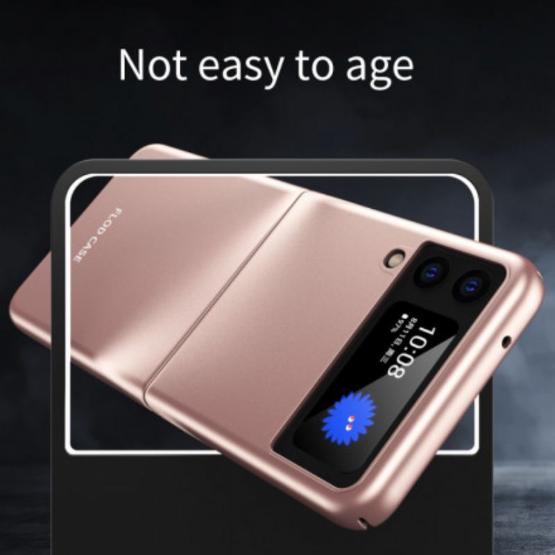 Mobilcover Samsung Galaxy Z Flip 3 5G Flip Cover Metallisk