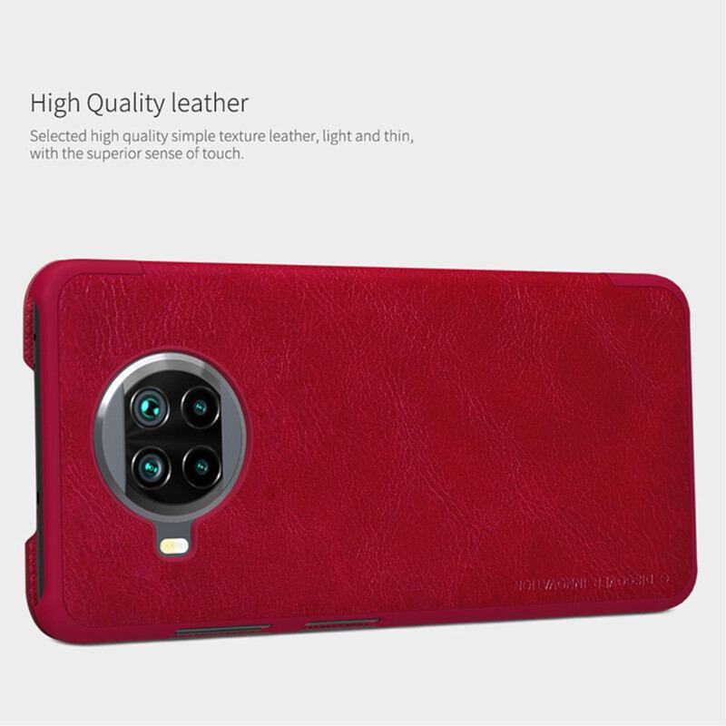 Cover Xiaomi Mi 10T Lite Flip Cover Nillkin Qin-serien