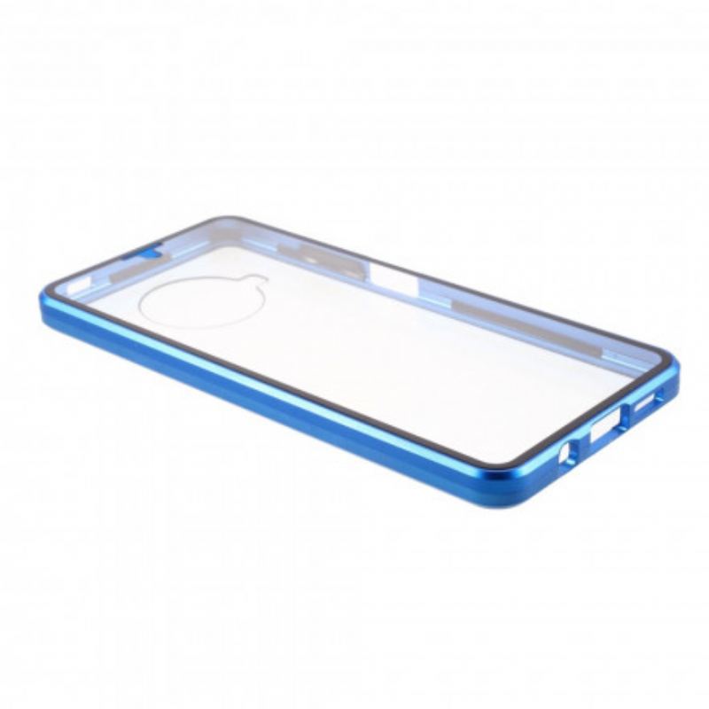 Cover Xiaomi Mi 10T Lite For- Og Bagside Hærdet Glas Og Metal