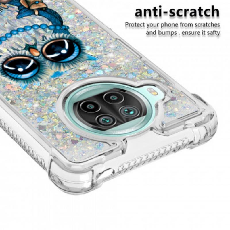 Cover Xiaomi Mi 10T Lite Miss Owl Pailletter