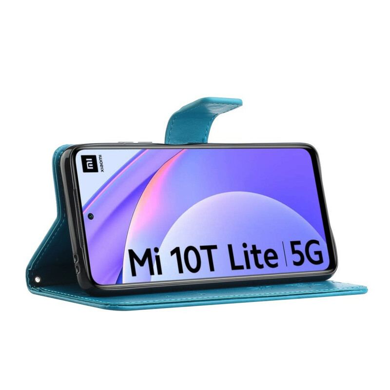 Flip Cover Xiaomi Mi 10T Lite Asiatiske Sommerfugle