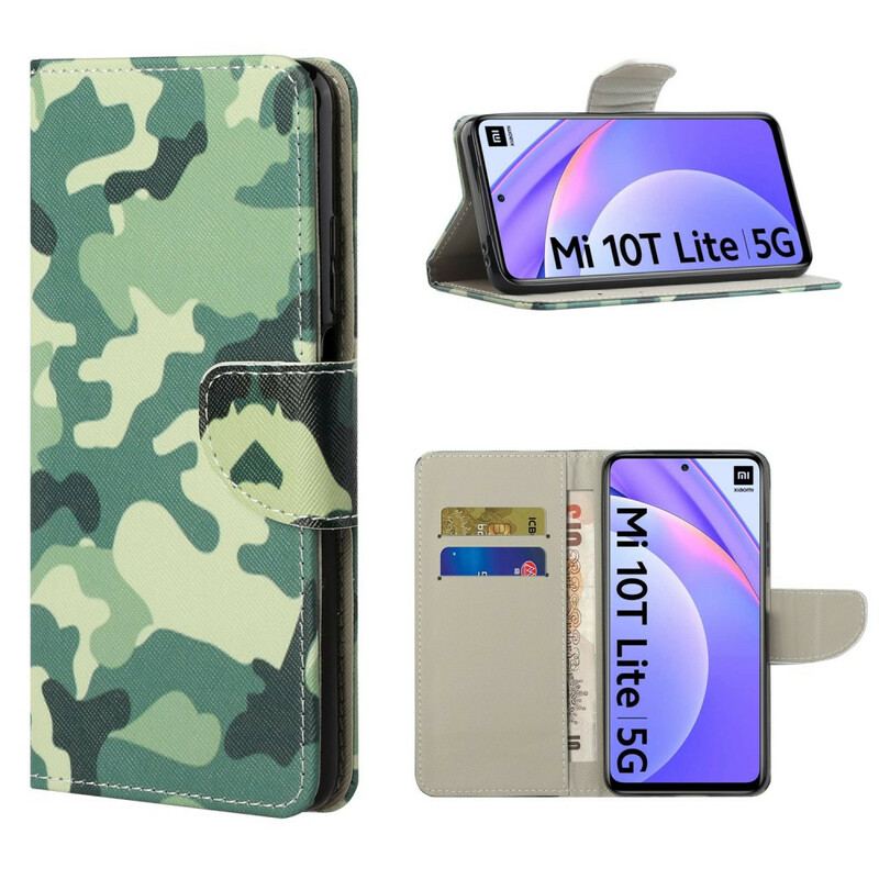 Flip Cover Xiaomi Mi 10T Lite Camouflage