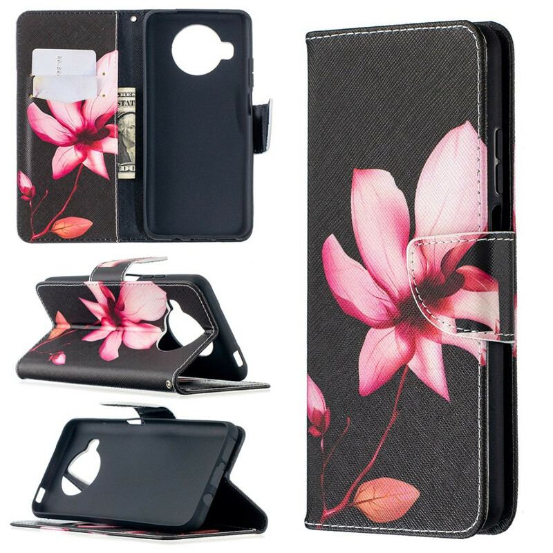 Flip Cover Xiaomi Mi 10T Lite Lyserød Blomst