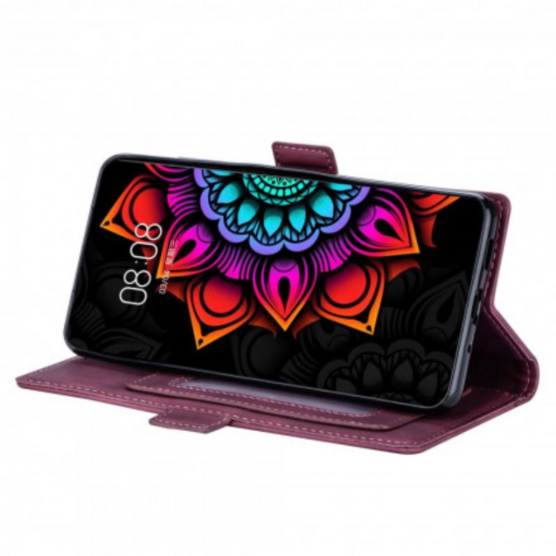 Flip Cover Xiaomi Mi 10T Lite Med Snor Strappy Mandala