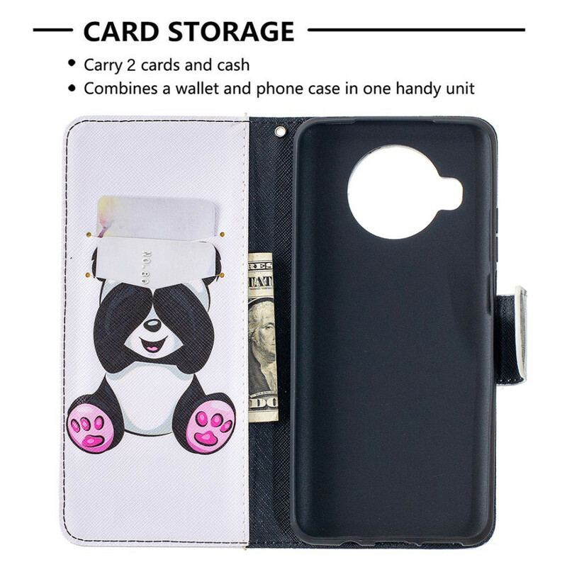 Flip Cover Xiaomi Mi 10T Lite Panda Sjov