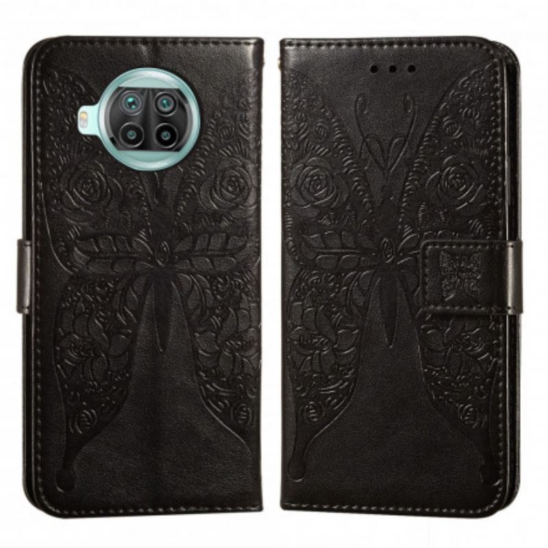 Flip Cover Xiaomi Mi 10T Lite Sommerfugle Design