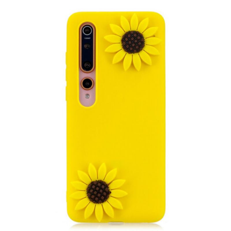 Cover Xiaomi Mi 10 / 10 Pro 3d Solsikker