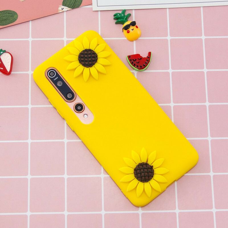 Cover Xiaomi Mi 10 / 10 Pro 3d Solsikker