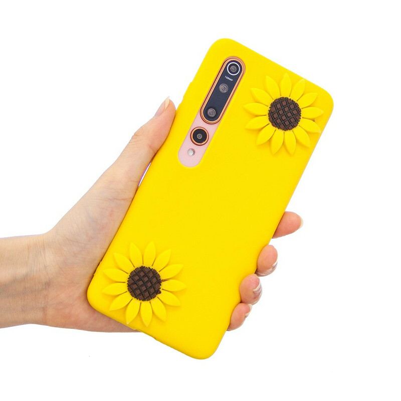 Cover Xiaomi Mi 10 / 10 Pro 3d Solsikker