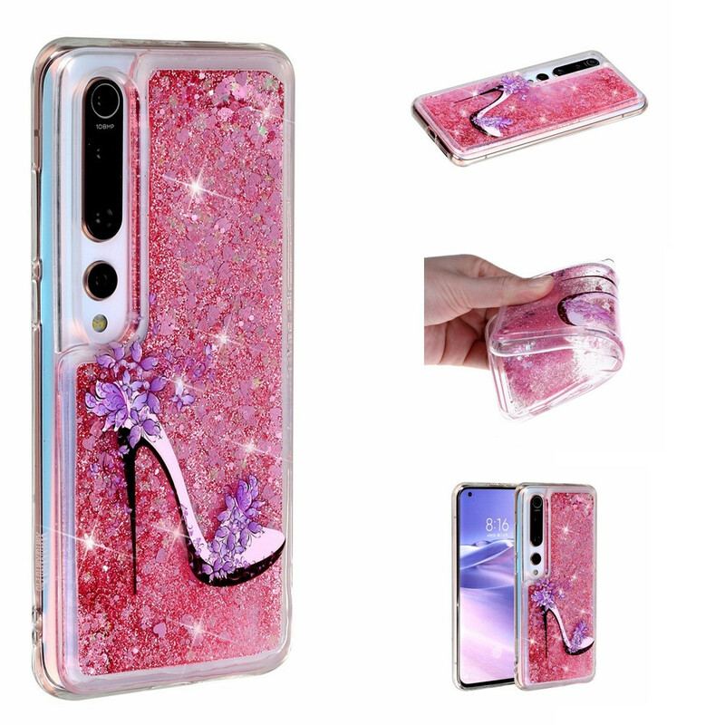 Cover Xiaomi Mi 10 / 10 Pro Glitter Pumpe