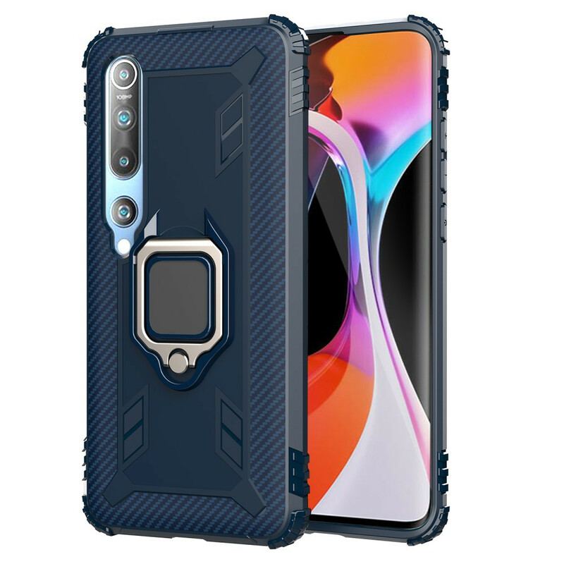 Cover Xiaomi Mi 10 / 10 Pro Ring Og Kulfiber