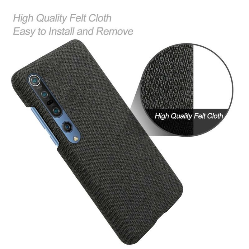 Cover Xiaomi Mi 10 / 10 Pro Teksturstof Ksq