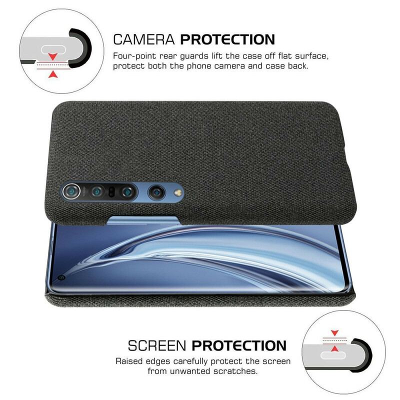 Cover Xiaomi Mi 10 / 10 Pro Teksturstof Ksq