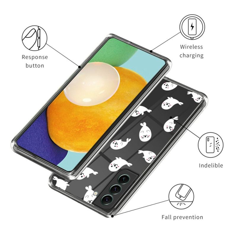 Cover Samsung Galaxy S24 5g Gennemsigtige Segl