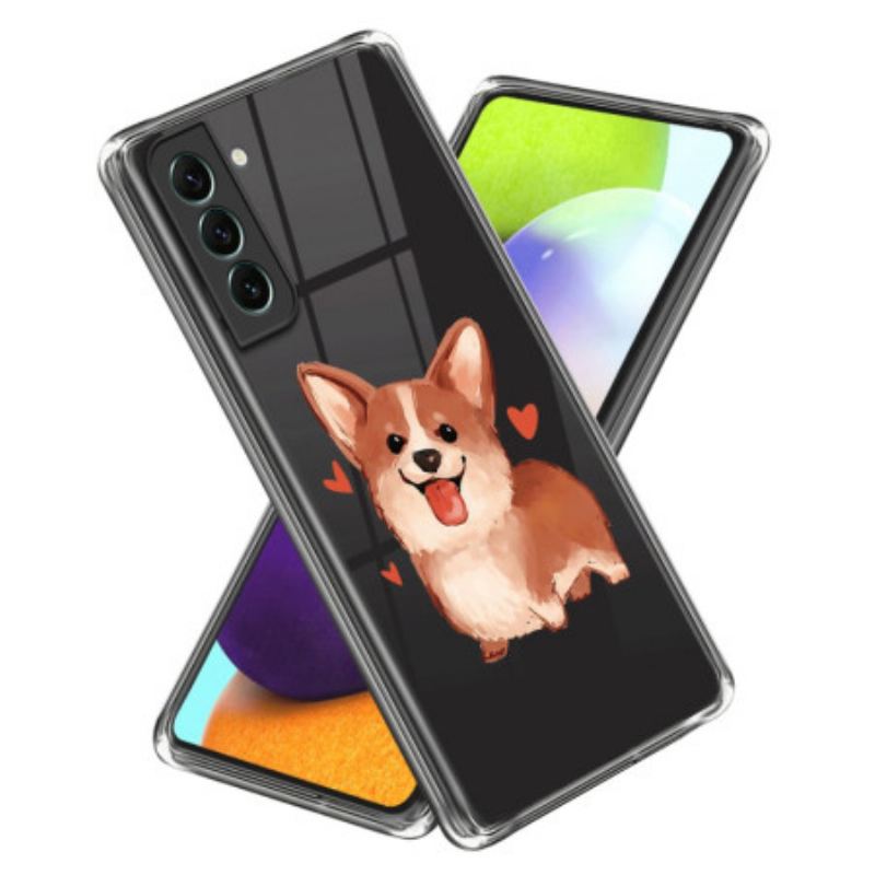 Cover Samsung Galaxy S24 5g Telefon Etui Gennemsigtig Hund