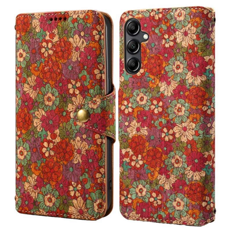 Flip Cover Samsung Galaxy S24 5g Blomstertryk