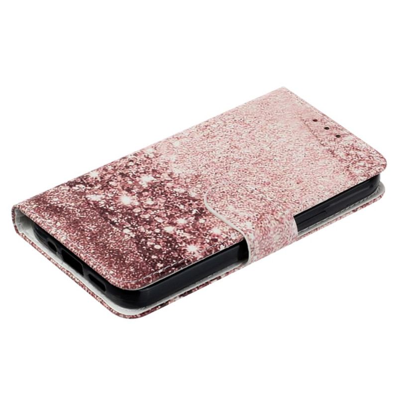 Flip Cover Samsung Galaxy S24 5g Guld-rose Marmor