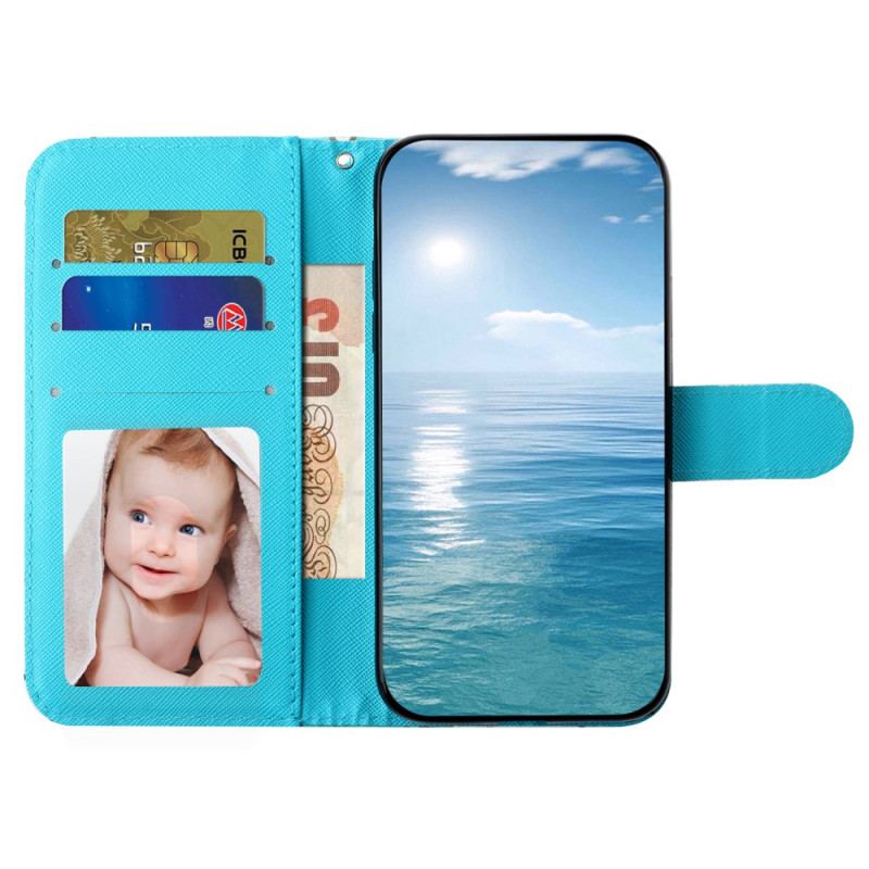 Flip Cover Samsung Galaxy S24 5g Stjernehimmel Med Snor