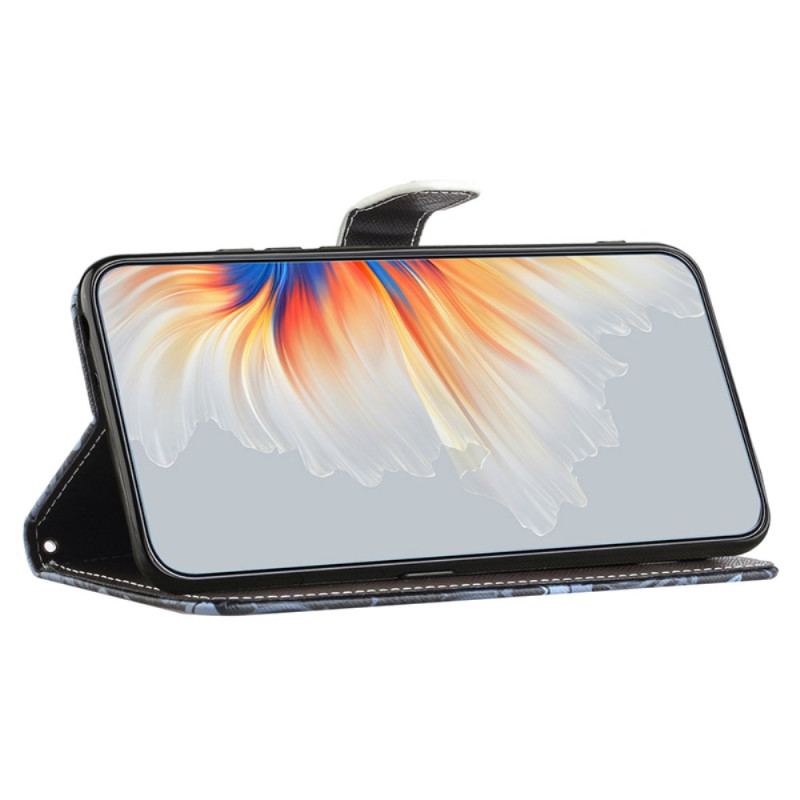 Flip Cover Samsung Galaxy S24 5g Strap-on Guldsmede