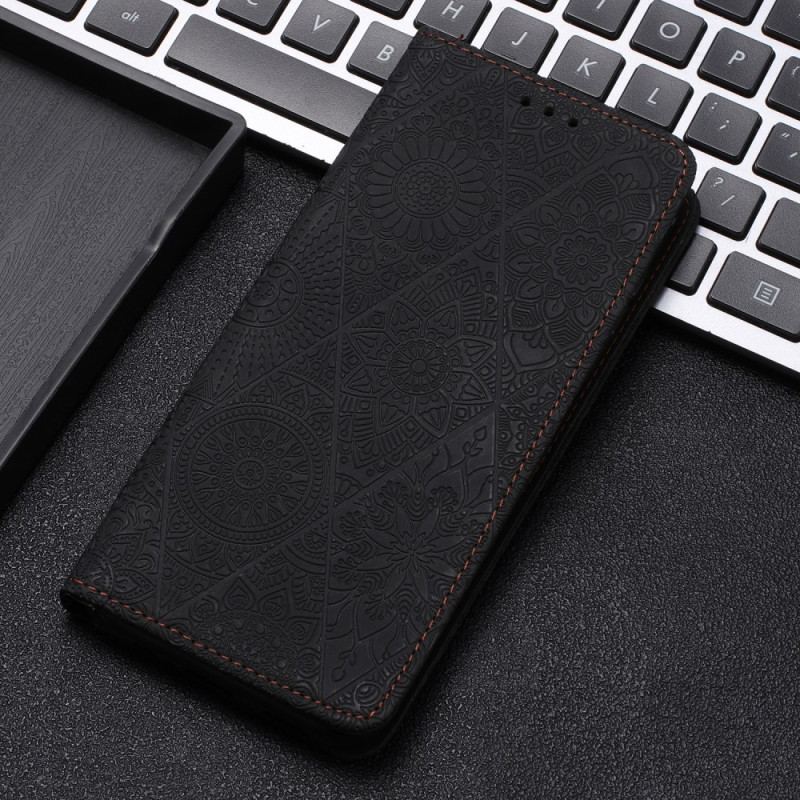 Flip Cover Samsung Galaxy S24 5g Strop Tapestry Style