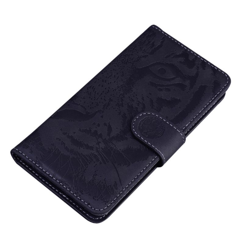 Flip Cover Samsung Galaxy S24 5g Tiger Footprint