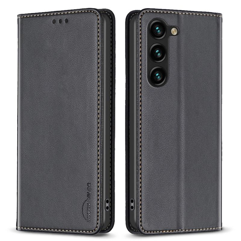 Læder Cover Samsung Galaxy S24 5g Telefon Etui Binfen Farve