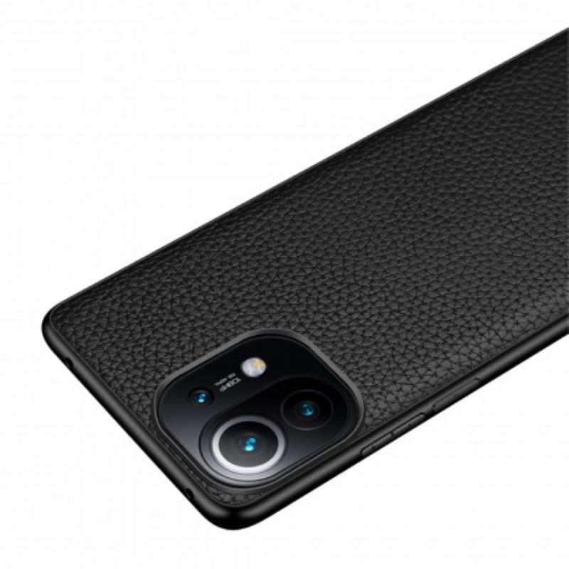 Cover Xiaomi Mi 11 (5G) Ægte Litchi Læder