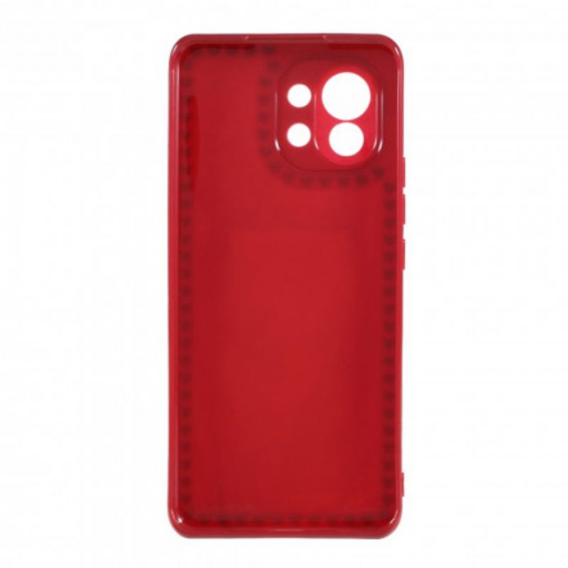 Cover Xiaomi Mi 11 (5G) Fleksible Silikonehjerter